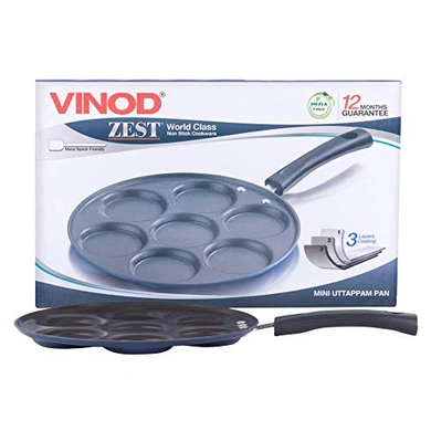 Vinod Cookware  Zest Non-Stick Mini Uttapam Pan- 22 cm-4