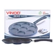 Vinod Cookware  Zest Non-Stick Mini Uttapam Pan- 22 cm-4-sm