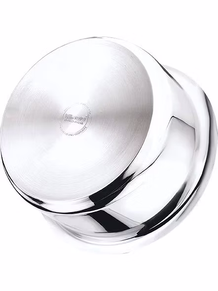 Vinod Cookware  Stainless Steel 304 Grade Tope With Lid (Induction Friendly) - 22cm/4Ltr-2