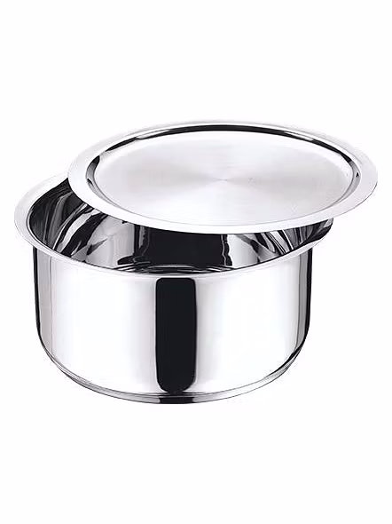 Vinod Cookware  Stainless Steel 304 Grade Tope With Lid (Induction Friendly) - 16cm/1.6Ltr