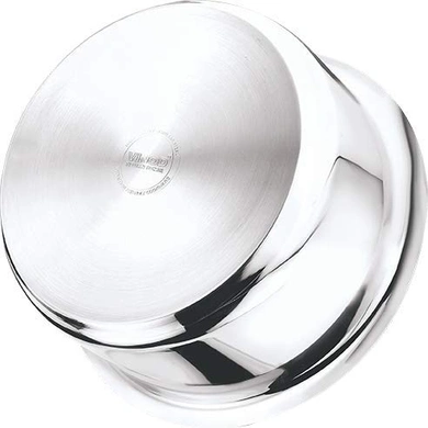 Vinod Cookware  Stainless Steel 304 Grade Tope With Lid (Induction Friendly) - 16cm/1.6Ltr-2