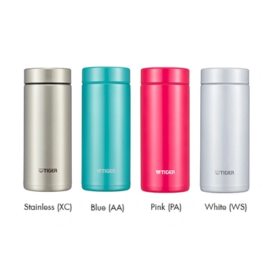Tiger Stainless Steel Thermos Vaccum Water Bottle - MMZ-A035SS | MMZ-A050SS-27029