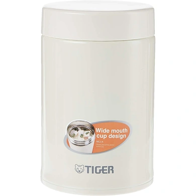 Tiger Stainless Steel Vacuum Insulated Double Food Jar, 750ml (MCJ-A075CK | MCJ-A075T)-Cauliflower-1