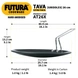 Hawkins Futura Hard Anodised Tawa, 26cm (L50)-26cm-3-sm