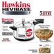 Hawkins Hevibase Aluminum Induction Model Pressure Cooker, 5 litres(H56)-1-sm