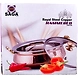 SAGA Serving Pot Handi with Lid and Handle for Serving Dishes (Copper) NO.4 1000ml-3-sm