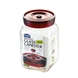 LOCK &amp; LOCK GLASS CANISTER 1.5LTR SQUARE LLG552-2739-sm
