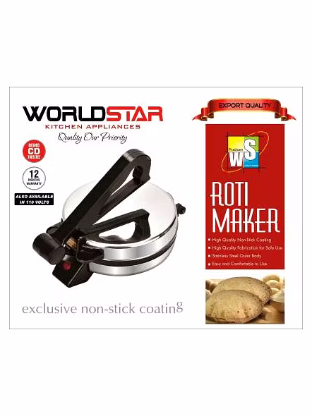 Worldstar 1000 Watts Roti Maker-2