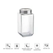 Cello Qube Fresh Glass Storage Container, 1200 ml, Transparent-1-sm