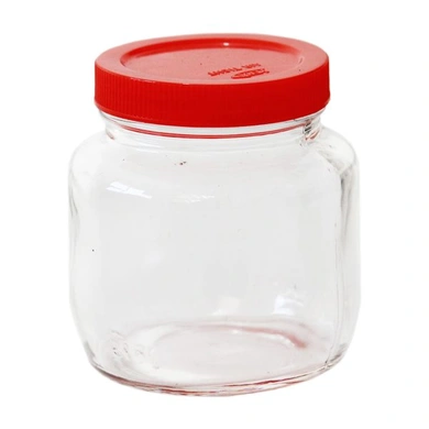 Yera Glass Storage Jar JR250 250GM Round-2762
