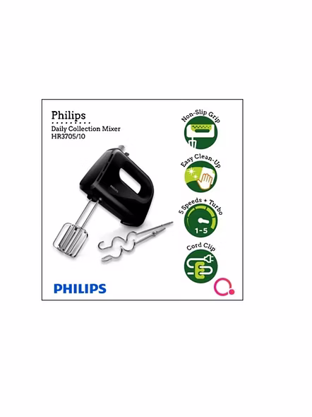PHILIPS H.MIXER HR3700 BLACK