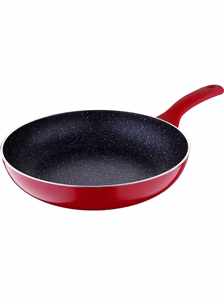 BERGNER - BG-31259-RD Bellini+ Pressed Aluminium Non-Stick Frypan, 20 cm, Induction Base, Red-1