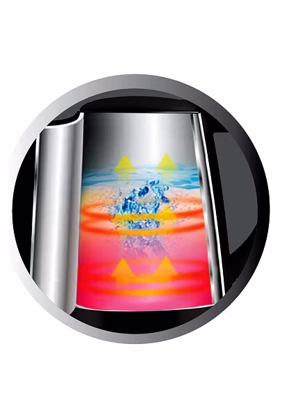 Havells Aqua Plus 1.2 litre Kettle/Tea Kettle/Coffee Maker/Milk Boiler/Water Boiler/ 304 Stainless Steel (Black, 1500 Watt)-3