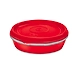 Milton Microwow Stainless Steel Lunch Container, 200ml, Red-45682-sm