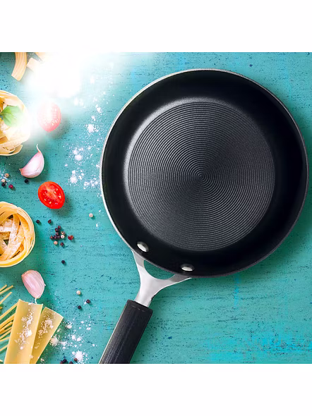 Circulon Origins Hard Anodized Non-Stick Open Frypan, 2.08 Liters/24cm, Black-2