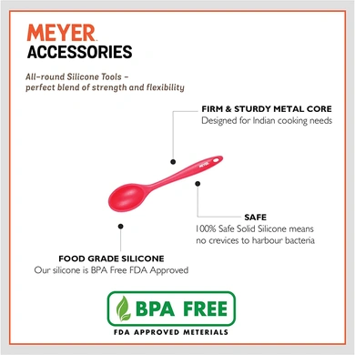 Meyer Silicone Spoon,Red-1