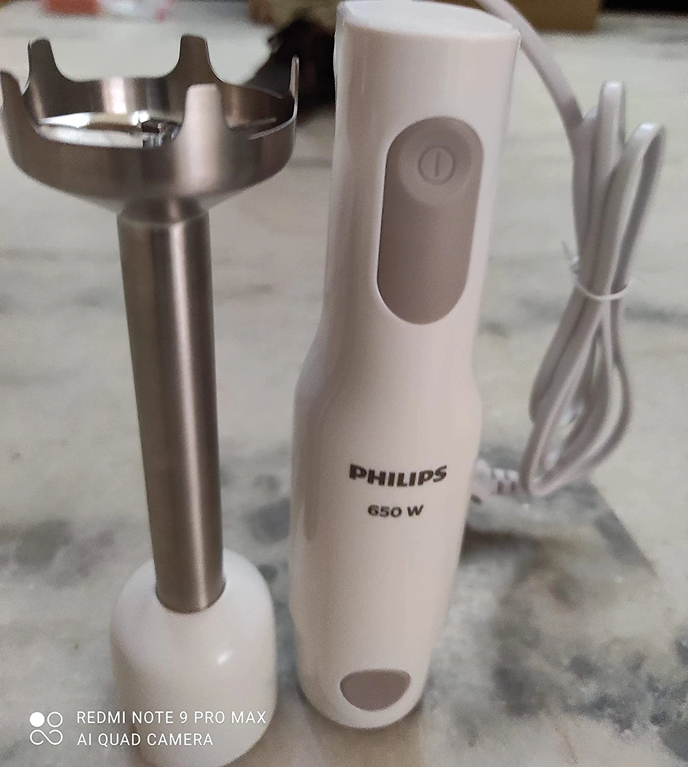 PHILIPS HL1600/00 Hand Blender, 650W (White)-4