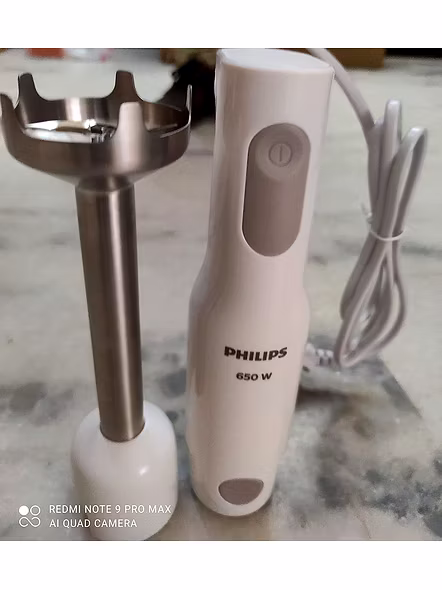 PHILIPS HL1600/00 Hand Blender, 650W (White)-4