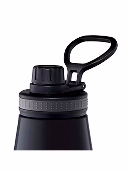 Borosil - Stainless Steel Hydra Gosports - Vacuum Insulated Flask Water Bottle, 600 ML, Black-5