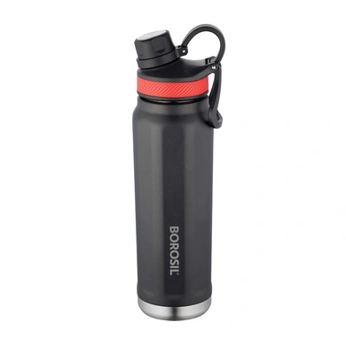 Borosil Stainless Steel Hydra SportSip - Vacuum Insulated Flask Water Bottle, 710 ML, Blue-69967