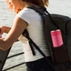 Borosil - Stainless Steel Hydra Travelsmart - Vacuum Insulated Flask Water Bottle, 360 ML, Pink-5-sm