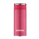 Borosil - Stainless Steel Hydra Travelsmart - Vacuum Insulated Flask Water Bottle, 360 ML, Pink-56175-sm
