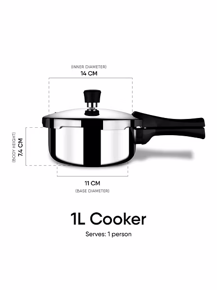 STAHL Cooker 9261 XPRES 1L - Compact and Reliable Pressure Cooker-4