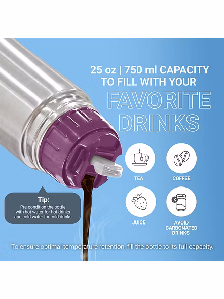 Milton Glassy Flask 750ml Vacuum Flasks-4