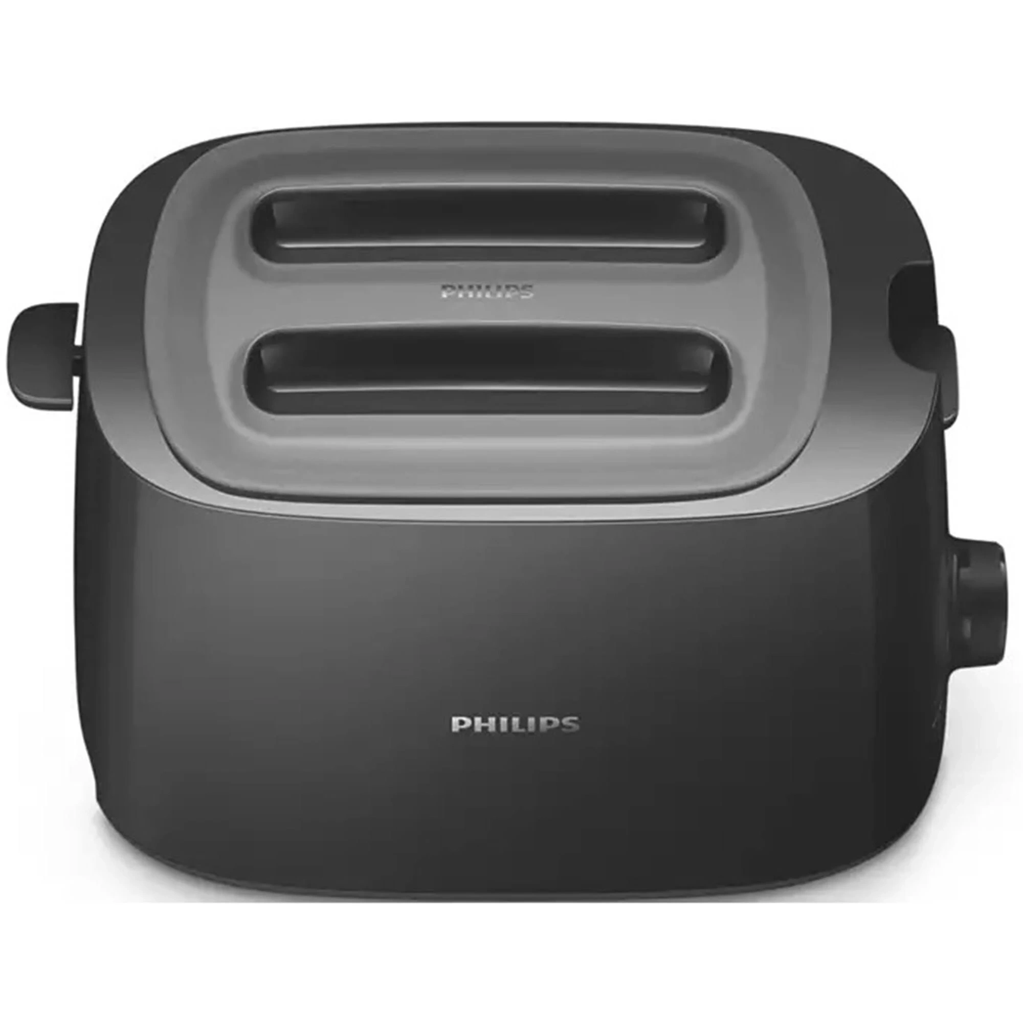 Philips Daily Collection HD2582/00 830-Watt 2-Slice Pop-up Toaster (Black)-1