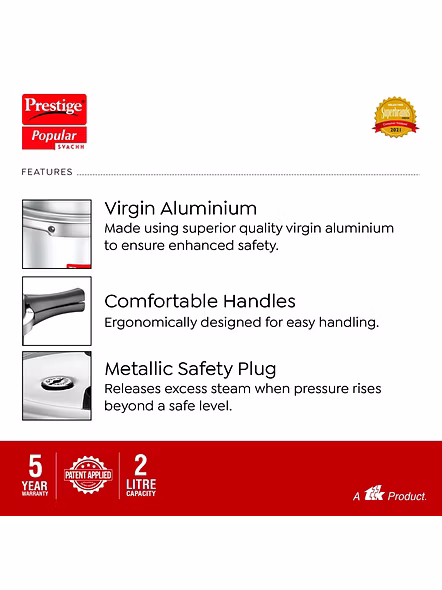 PRESTIGE COOKER SVACH AL 2L-3