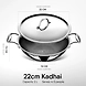 STAHL Kadai NS 6322 22CM - Durable Non-Stick Kadai for Versatile Cooking-3-sm