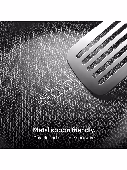 STAHL Kadai NS 6322 22CM - Durable Non-Stick Kadai for Versatile Cooking-2