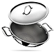 STAHL Kadai NS 6322 22CM - Durable Non-Stick Kadai for Versatile Cooking-64829-sm