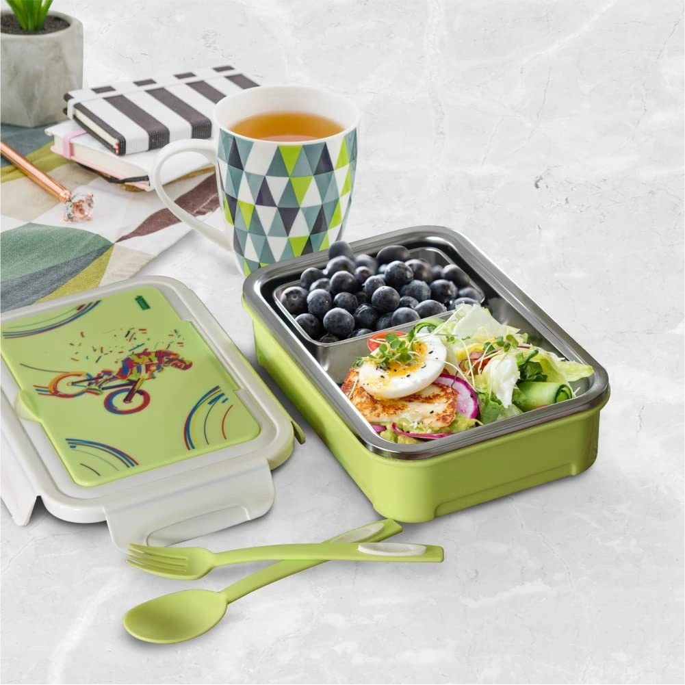 Dubblin Tom Lunch Box - 850ml (Multi Color)-4