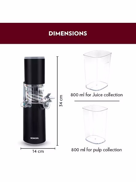BOROSIL JUICER EASY COLD PRES