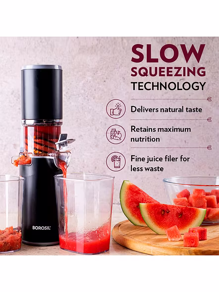 BOROSIL JUICER EASY COLD PRES-5