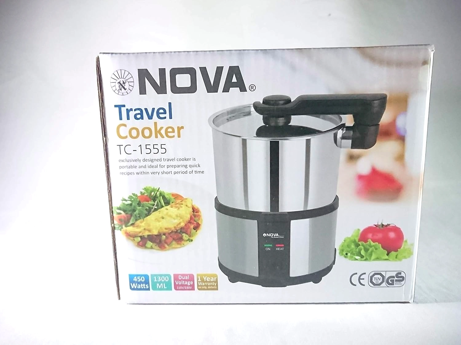 NOVA TRAVEL COOKER 1555 Mahavir Home Store