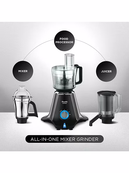 PREETHI MIXER ZODIAC BLACK 750-5