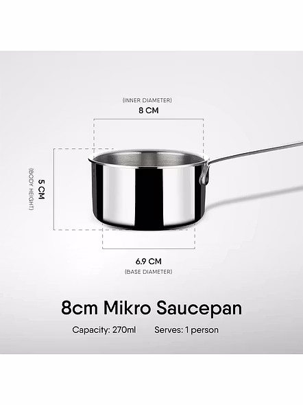 STAHL SAUCE PAN MIKRO 4291