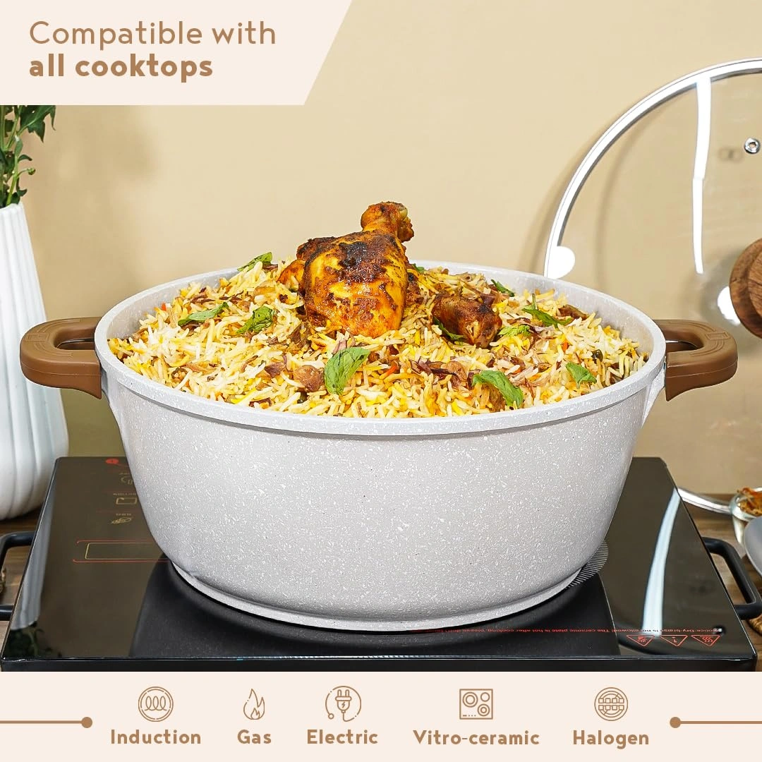 BERGNR CASSEROLE 36044 NATURALLY 32CM-1