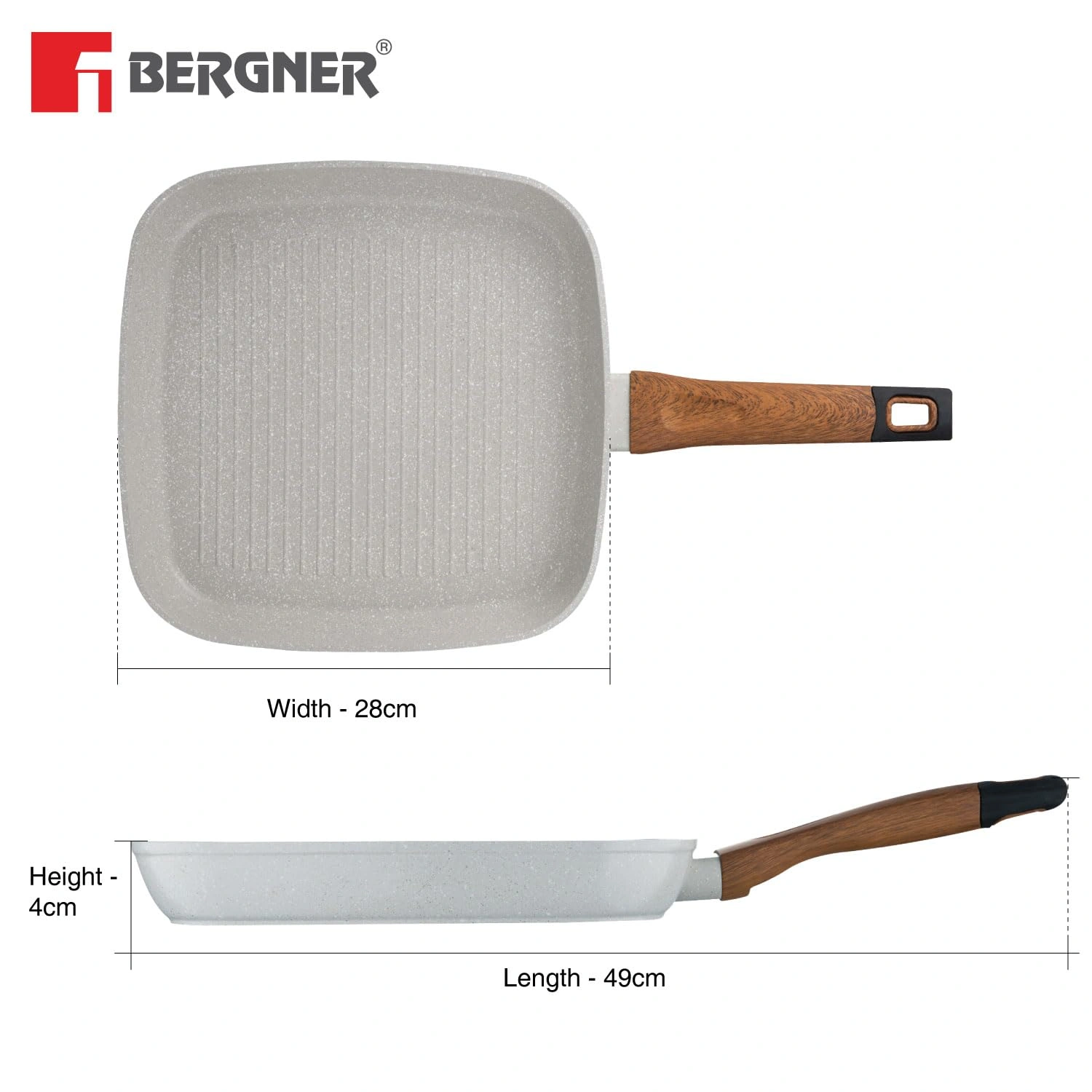 BERGNR GRILPAN 30485 NATURALLY 28C-5