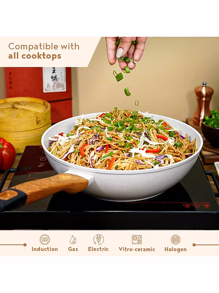 BERGNR WOK 30491 NATURALLY 28CM-2