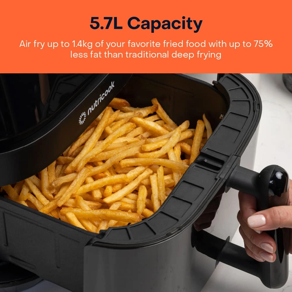 NUTRICOOK AIR FRYER 5.7L-5