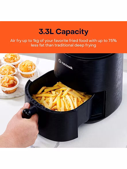 NUTRICOOK AIR FRYER 3.3L BLK-3