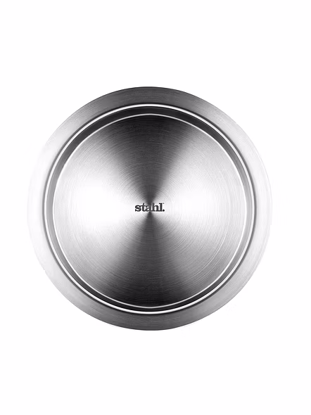 Stahl Triply Stainless Steel Artisan Tope with Lid-14cm/1ltr-3