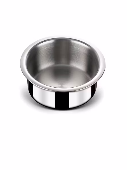Stahl Triply Stainless Steel Artisan Tope with Lid-14cm/1ltr