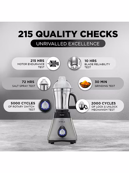 PREETHI MIXER STEEL 110-3