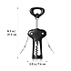 OXO Steel Vertical Lever Corkscrew 11245400 – Easy Wine Bottle Opener-3-sm