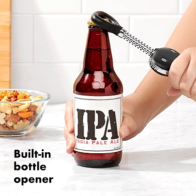 OXO Steel Vertical Lever Corkscrew 11245400 – Easy Wine Bottle Opener-1