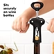 OXO Steel Vertical Lever Corkscrew 11245400 – Easy Wine Bottle Opener-2-sm